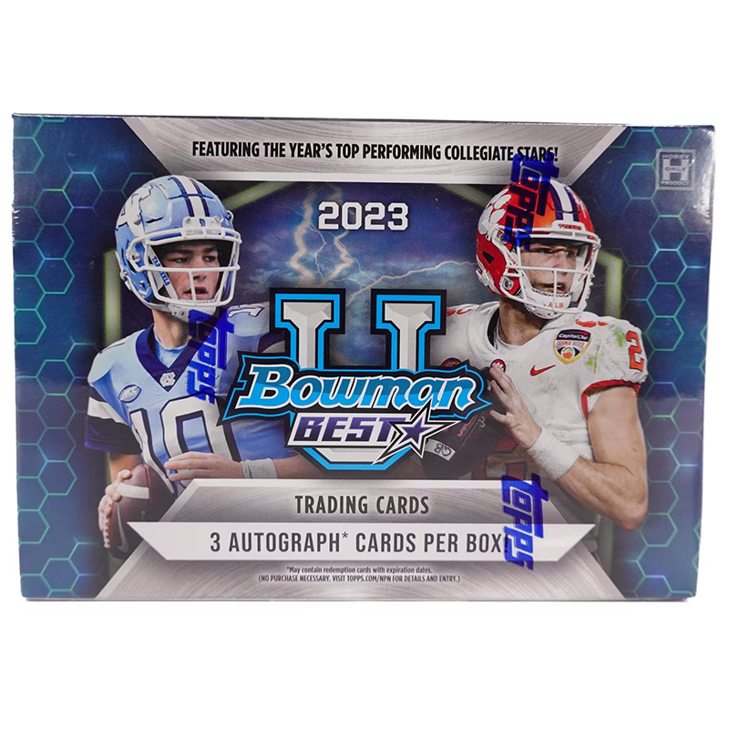 2023 Bowman University Best Football Breaker’s Delight Box