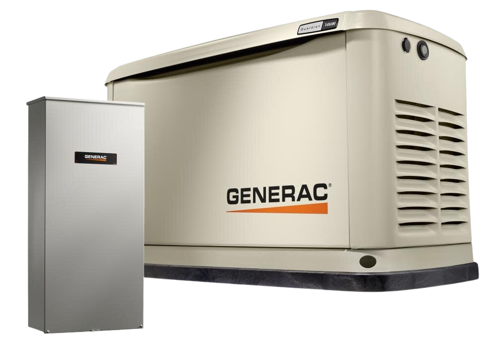 Generac 7224 14kW WiFi Guardian LP/NG Standby Generator w/ 100 Amp 16 Circuit Smart Transfer Switch New
