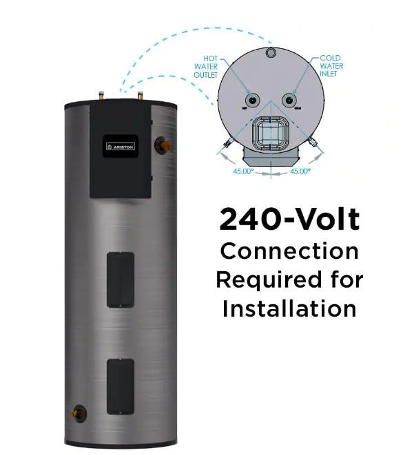 Ariston ARIEC080C3W165 80 Gallon 16,500 Watt Electric Water Heater New