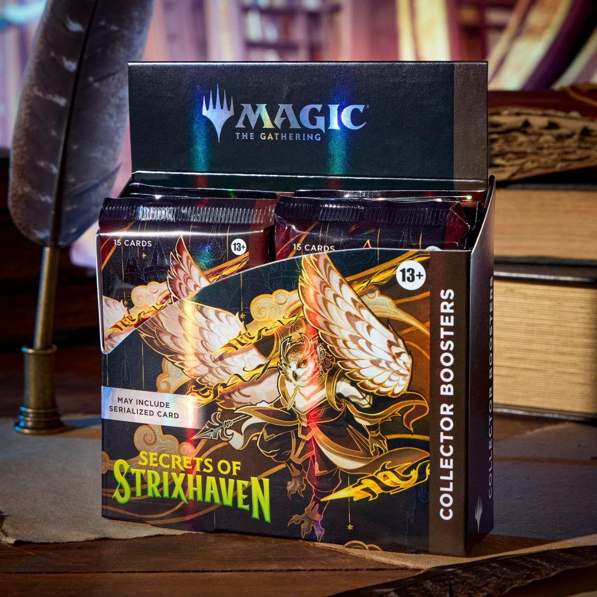 Magic: The Gathering Secrets of Strixhaven – Collector Booster Box (12 Packs)