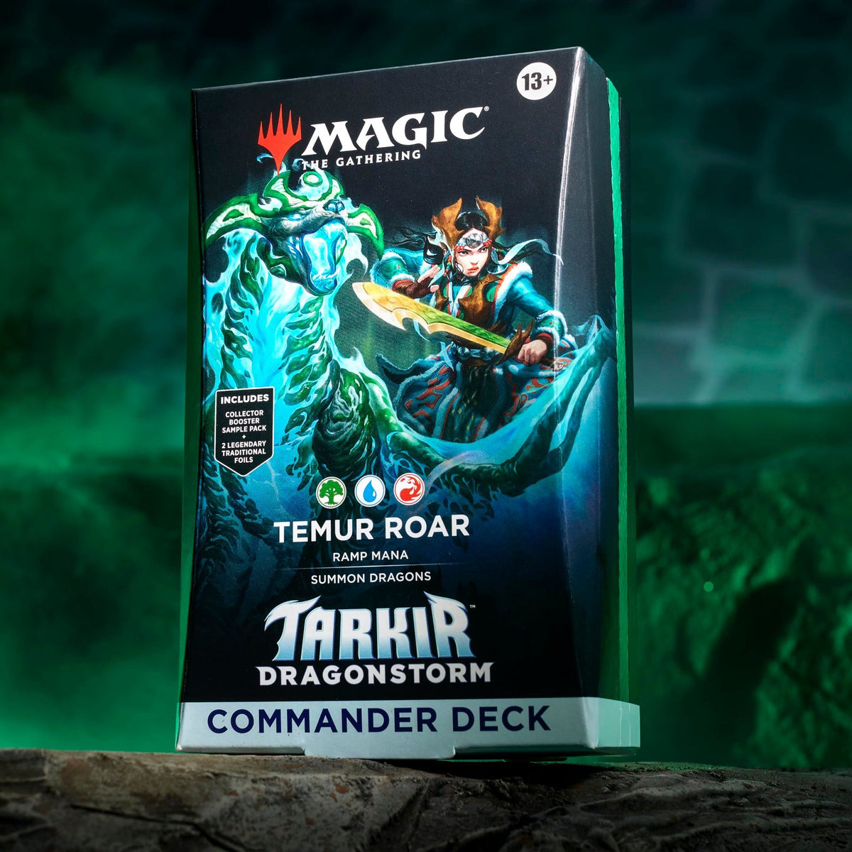Magic: The Gathering Tarkir: Dragonstorm Commander Deck – Temur Roar