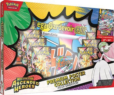 Pokemon: Mega Evolution 2.5 – Ascended Heroes Premium Poster Collection