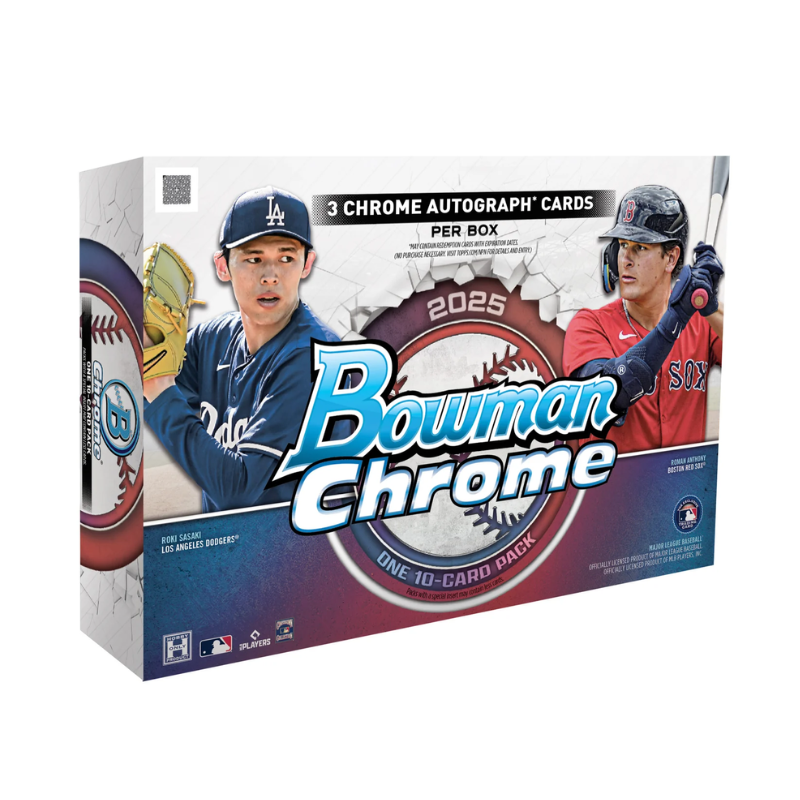 2025 Bowman Chrome Baseball Breaker’s Delight Box