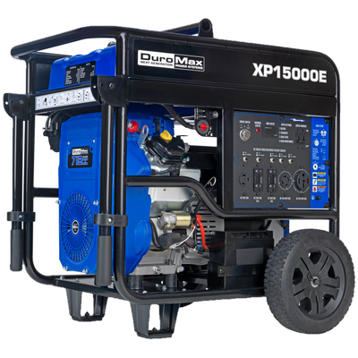 DuroMax XP15000E 12500W/15000W Gas Electric Start Generator New