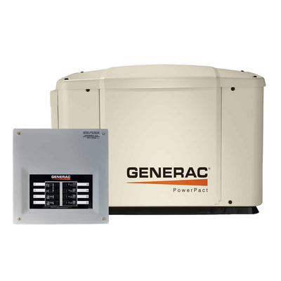 Generac 6519 7kW Guardian LP/NG Standby Generator w/ Automatic Transfer Switch Scratch & Dent