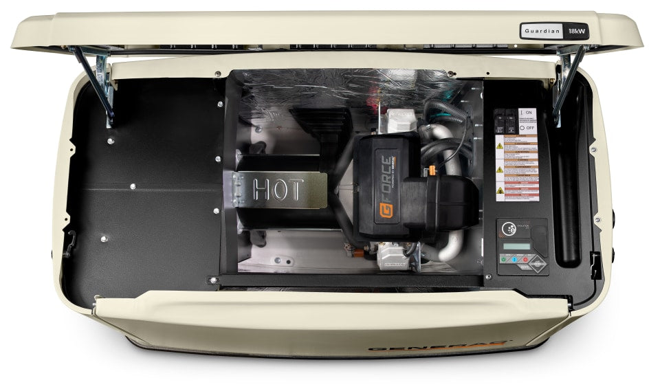 Generac 7228 Guardian 18kW Standby Generator WiFi w/ 200 Amp Automatic Transfer Switch New