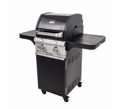 Saber Deluxe Black 2-Burner Grill