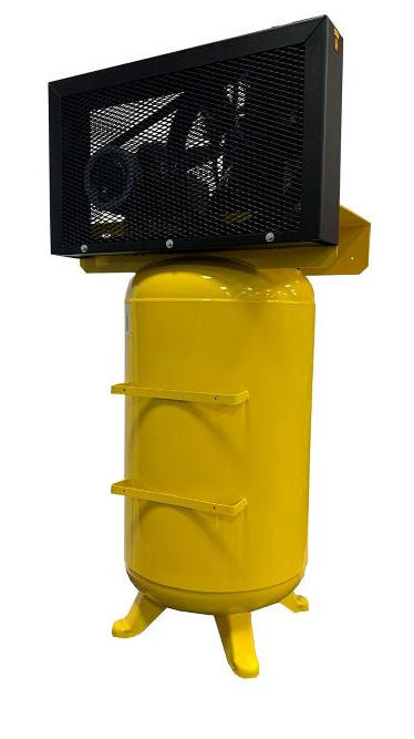 EMAX EI05V080I1 Industrial 80 Gal. 5 HP 1-Phase 2 Stage Inline Pressure Lubricated Pump Air Compressor New