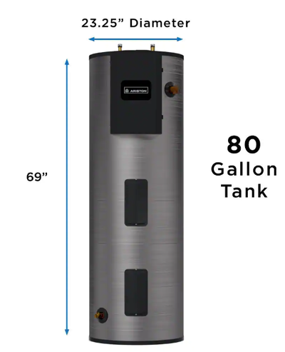 Ariston ARIEC080C3W135 80 Gallon 13,500 Watt Electric Water Heater New