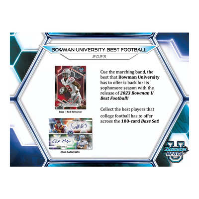 2023 Bowman University Best Football Breaker’s Delight Box