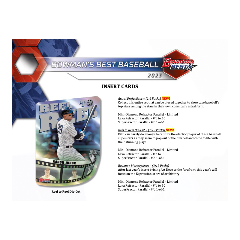 2023 Bowman’s Best Baseball Hobby Box