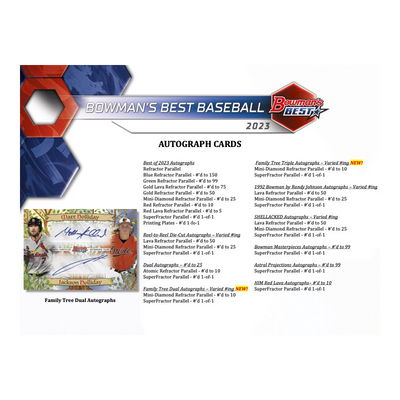 2023 Bowman’s Best Baseball Hobby Box