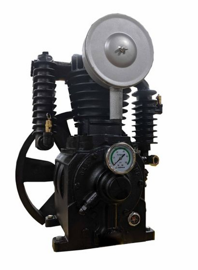 EMAX EI05V080I1 Industrial 80 Gal. 5 HP 1-Phase 2 Stage Inline Pressure Lubricated Pump Air Compressor New