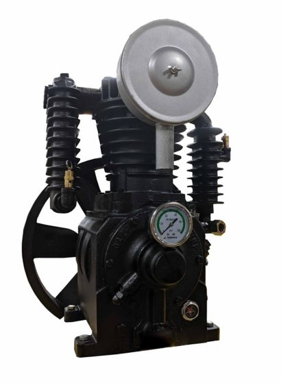 EMAX EI05V080I1 Industrial 80 Gal. 5 HP 1-Phase 2 Stage Inline Pressure Lubricated Pump Air Compressor New