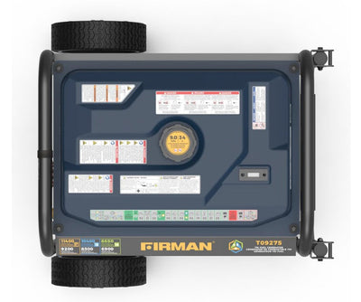 Firman T09275 Tri-Fuel Generator 9200W/11400W 120V/240V 50 Amp Electric Start With CO Alert New