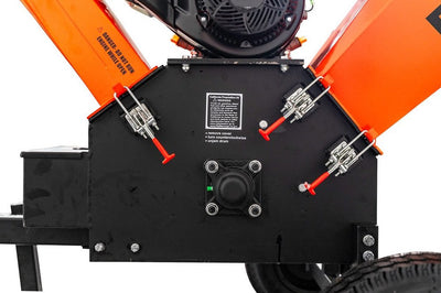 DK2 OPC506E Chipper Shredder with Extended Axles and Trailer Tow Hitch 6" 14 HP Gas Powered New