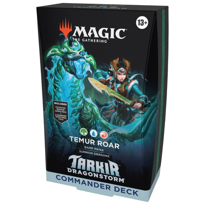 Magic: The Gathering Tarkir: Dragonstorm Commander Deck – Temur Roar