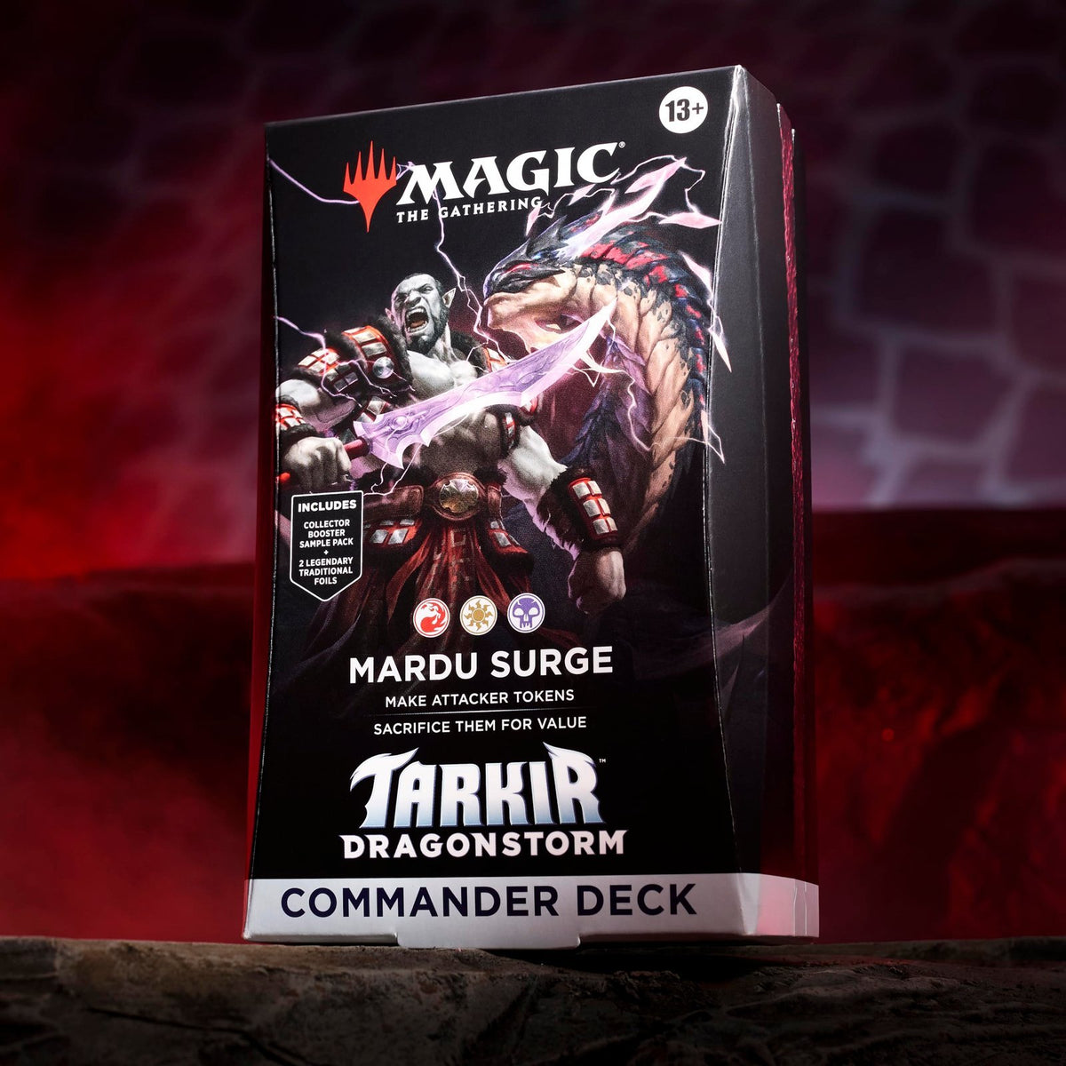 Magic: The Gathering Tarkir: Dragonstorm Commander Deck – Mardu Surge