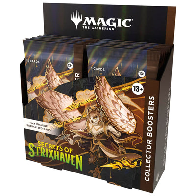 Magic: The Gathering Secrets of Strixhaven – Collector Booster Box (12 Packs)