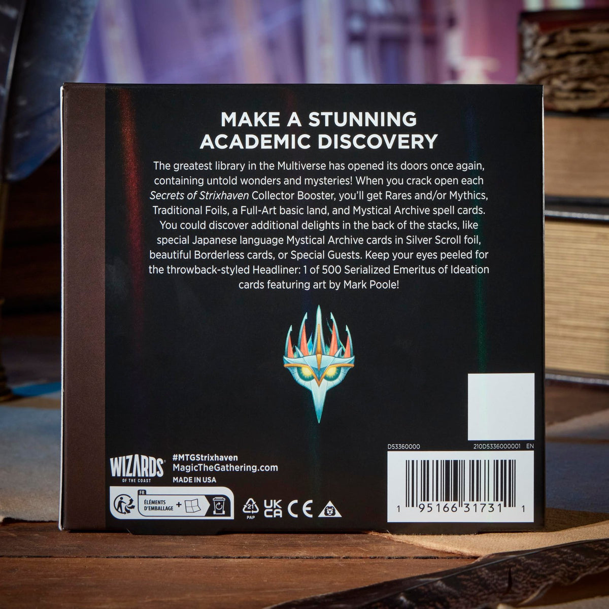 Magic: The Gathering Secrets of Strixhaven – Collector Booster Box (12 Packs)