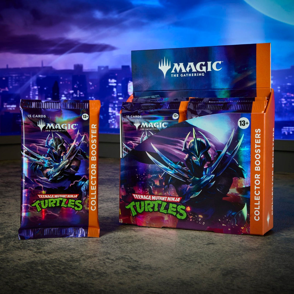 Magic: The Gathering | Teenage Mutant Ninja Turtles – Collector Booster Box | 12 Packs | Collectible Trading Card Game