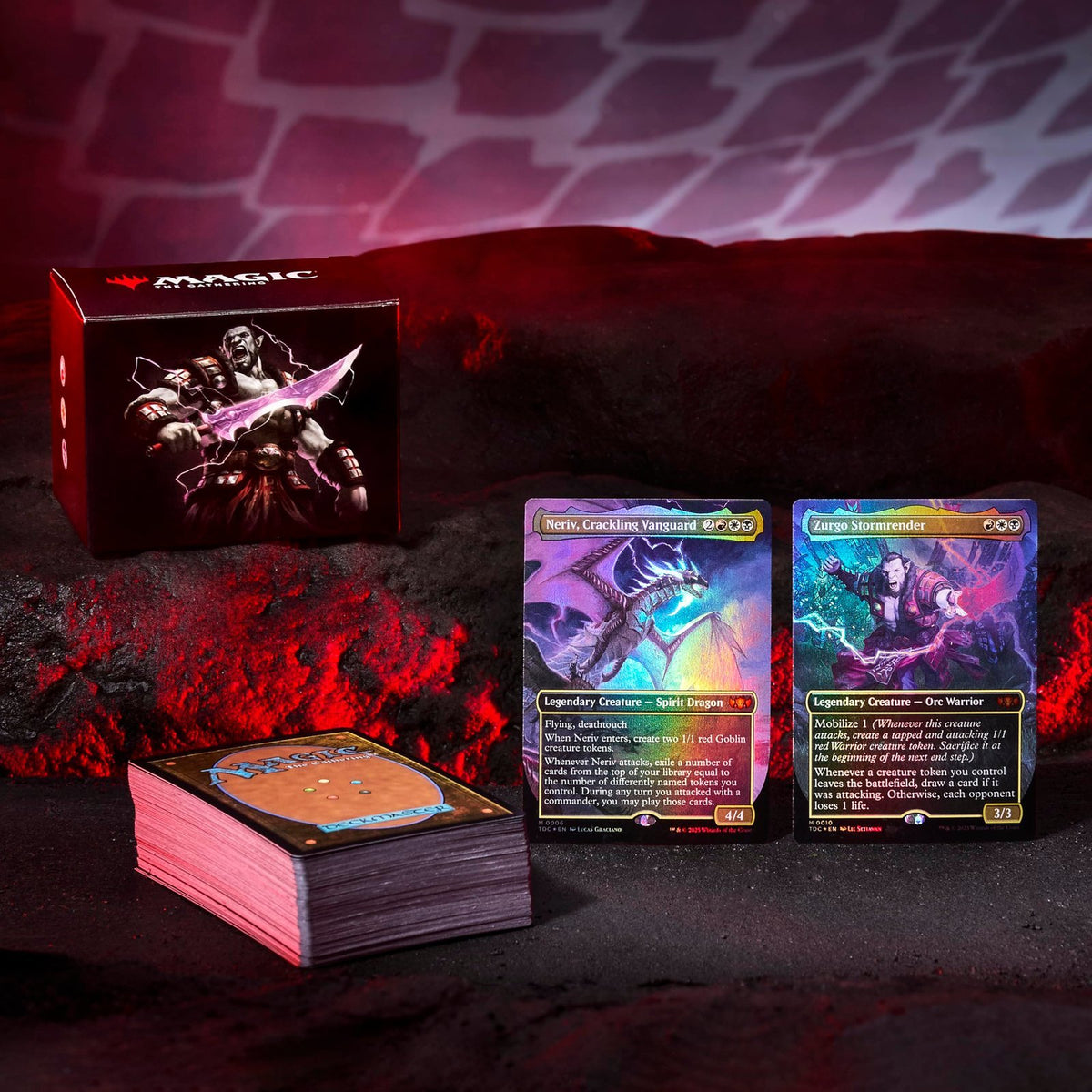 Magic: The Gathering Tarkir: Dragonstorm Commander Deck – Mardu Surge