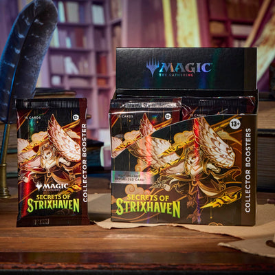 Magic: The Gathering Secrets of Strixhaven – Collector Booster Box (12 Packs)