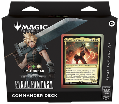 Final Fantasy Commander Deck Set of 4