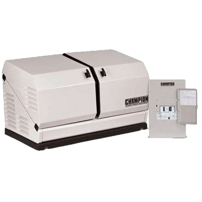 Champion 100176 Home Standby Generator 12.5kW Nema 1 Transfer Switch