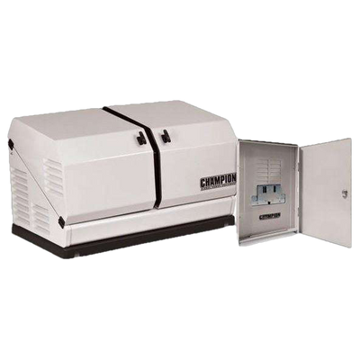 Champion 100179 Home Standby Generator 12.5kW Nema 3 Transfer Switch