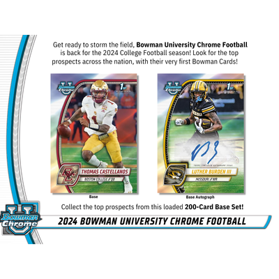 2024 Bowman University Chrome Football Breaker’s Delight Case
