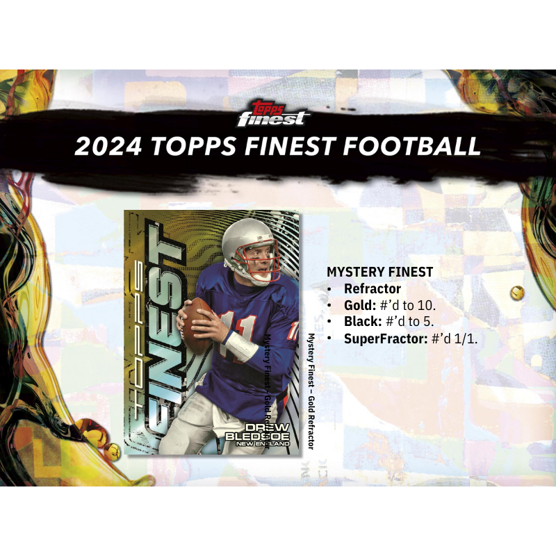 2024 Topps Finest Football Breaker’s Delight Box