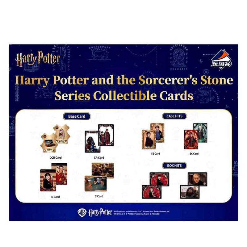 Harry Potter and the Sorcerer’s Stone Series Collectible Cards Booster Box