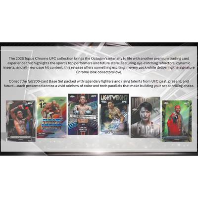 2026 Topps Chrome UFC Delight Box