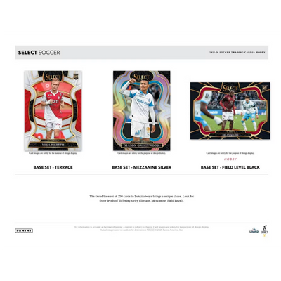 2025/26 Panini Select Ligue 1 Soccer H2 Box